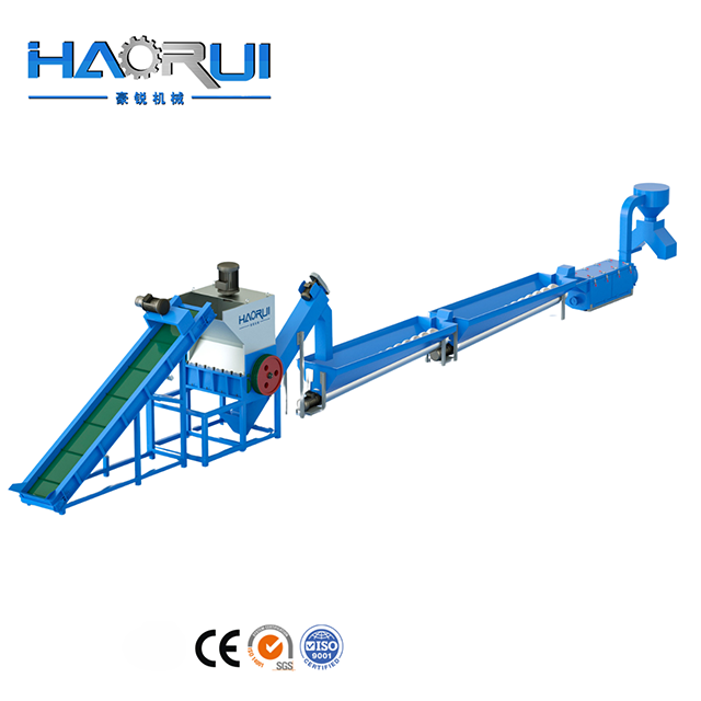 Recyclingmachine voor vellen en flessen