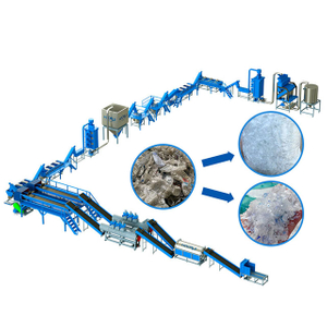 PET-laken- og flaskevaskelinje