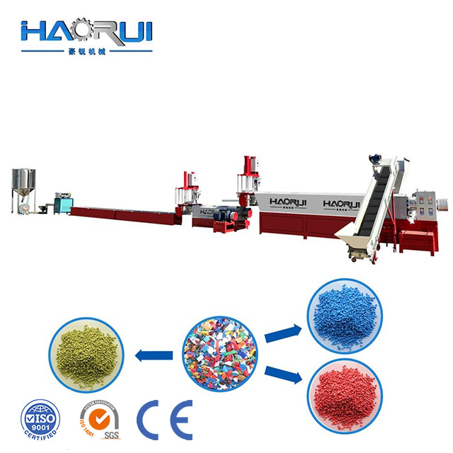 Competive Presyo 500kg/H Pet Granulator Line para sa plastic recycling