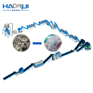 Ligne de recyclage de lavage de bouteilles PET de qualit&eacute; feuille