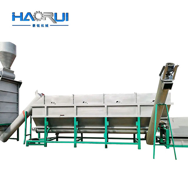 Competive Presyo 500kg/H PP PE Bottle Washing Line para sa plastic recycling