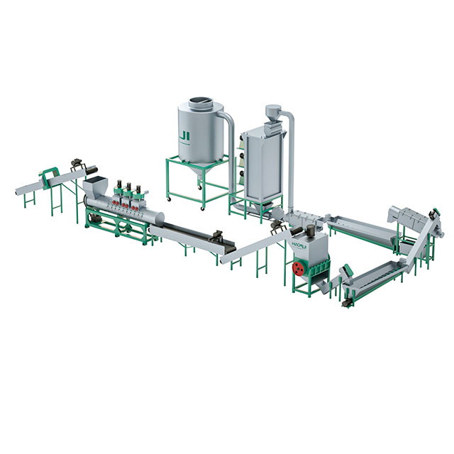 पीई फिल्म पीपी बुना बैग रीसाइक्लिंग मशीन