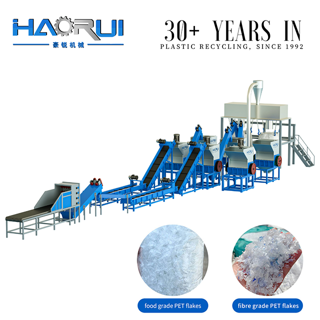 পিইটি বোতল ওয়াশিং রিসাইক্লিং লাইন