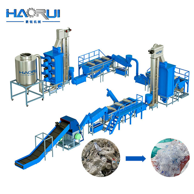 waslijn voor petflessen